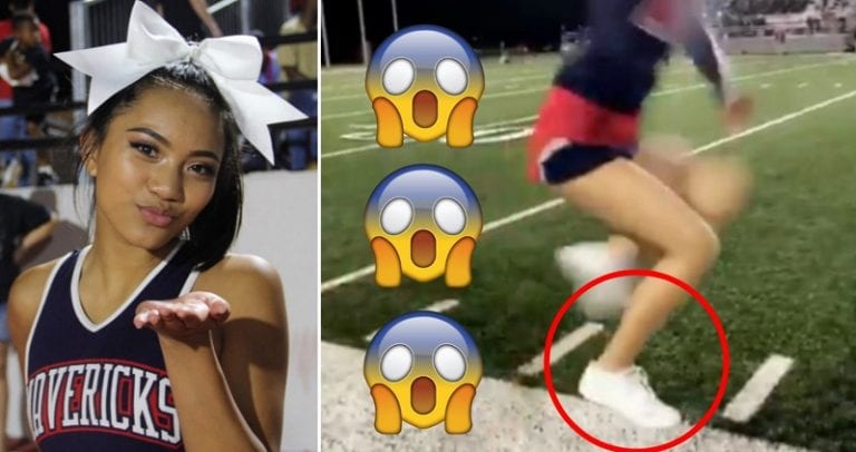 Texas Cheerleader Performs Insane ‘Invisible’ Box Sorcery, Astounds Twitter