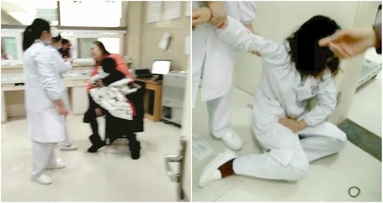 Chinese Official Fired After His Wife Kicks Pregnant Nurse in the Stomach