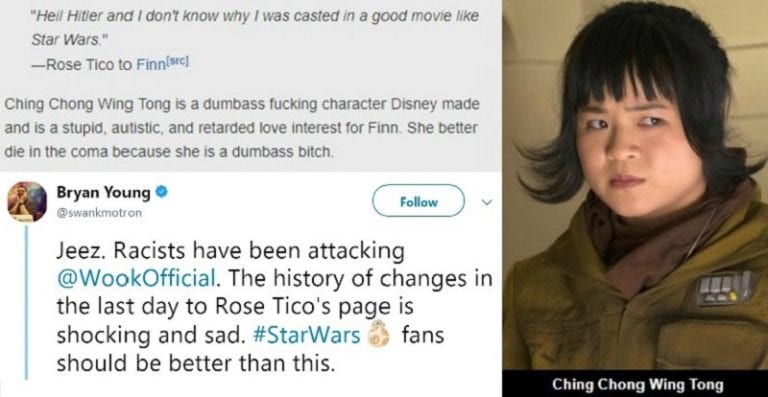 Bitter Racists Attack Kelly Marie Tran’s Star Wars Wookieepedia