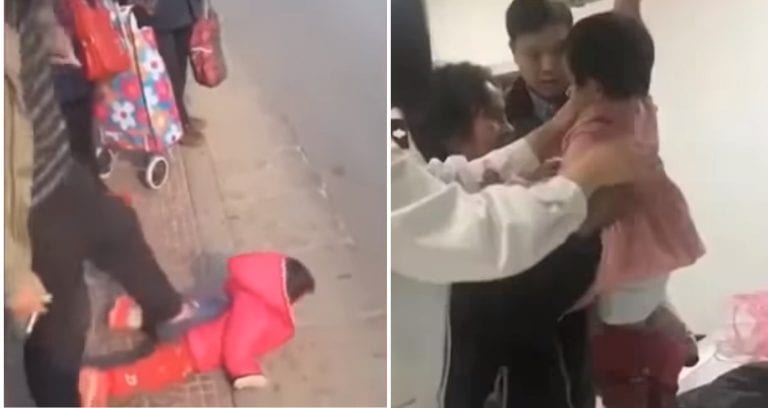 Merciless Dad Arrested After Stomping On His Toddler Daughter in China