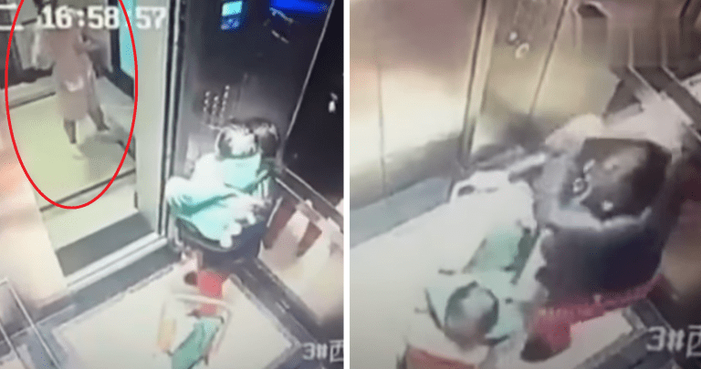 Elevator Camera Captures Babysitter Violently Beating Crying Toddler After Mom Says Bye