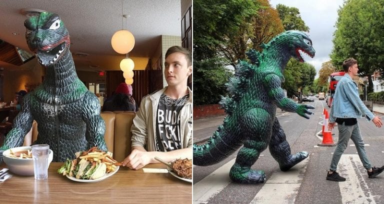 He Bought a Godzilla Named ‘Ryan’ For $8 and Now They’re Inseparable