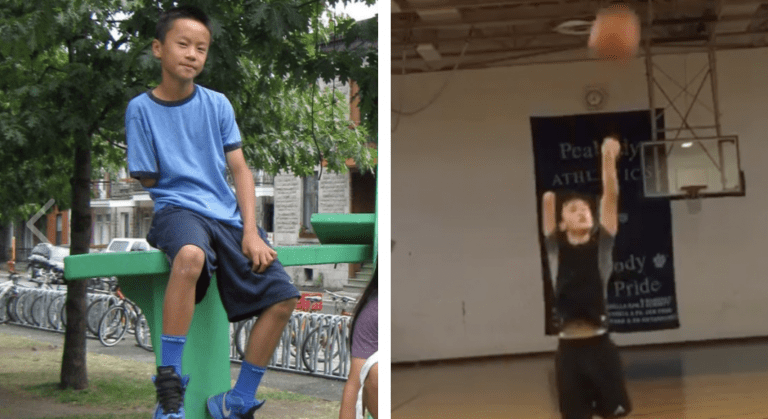 Chinese Adoptee Born With One Arm is Now a HS Basketball Star