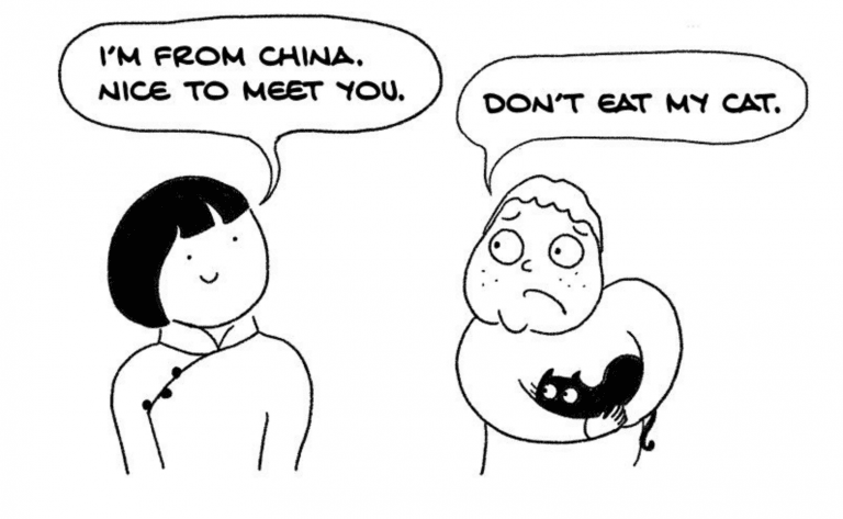 Artist Brilliantly Compares Chinese vs. Western Culture in Comics