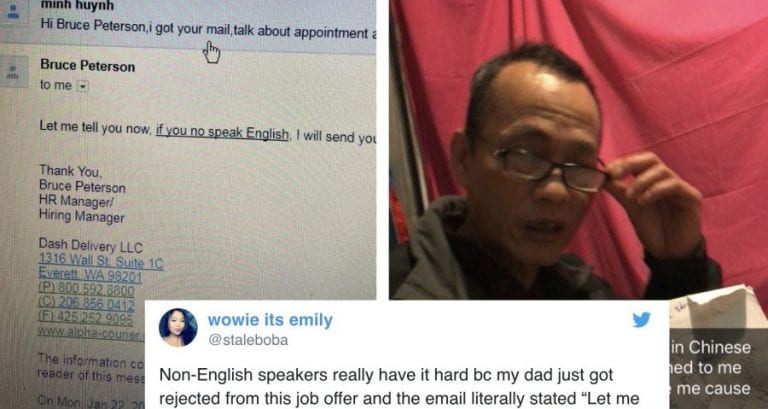 Her Vietnamese Dad Wanted a Job, But Was Humiliated By HR For His English
