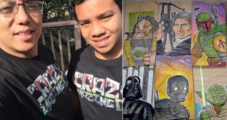 He Drew Hundreds of Epic Lunch Bags to Help His Son Make New Friends