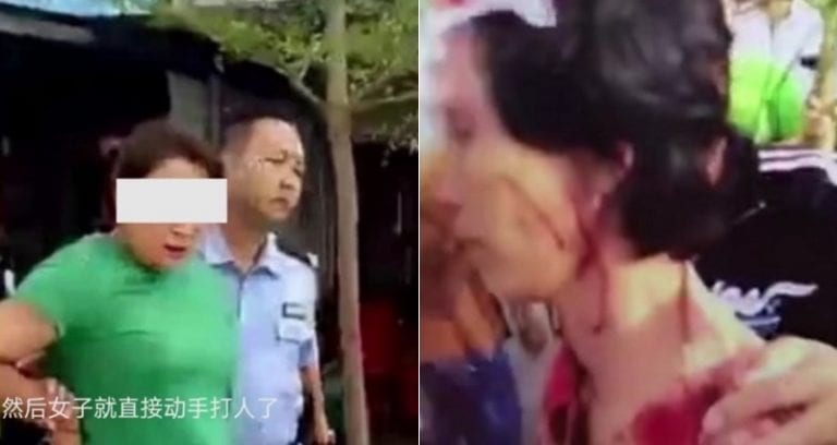 Woman Beats Cleaner for Accidentally Splashing Her ‘Expensive’ Shoes with Water in China
