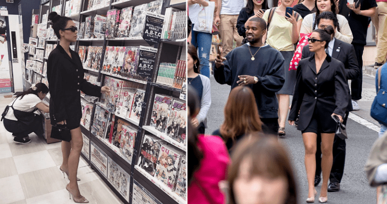 Kim Kardashian Excites Japanese Twitter By Looking for Manga in Tokyo