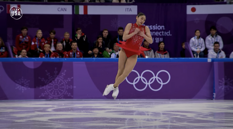 Mirai Nagasu Becomes the First American Woman to Land a Triple Axel at the Olympics
