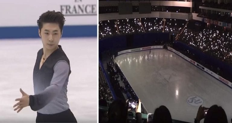 The Power Went Out During His Performance, So Fans Lit Up the Ice With Their Phones