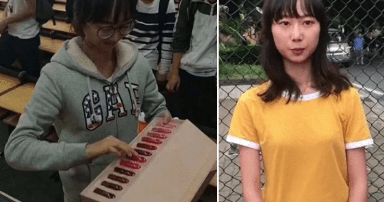 Engineering Students Buy The Only Woman in Their Class a Lipstick Set for Women’s Day