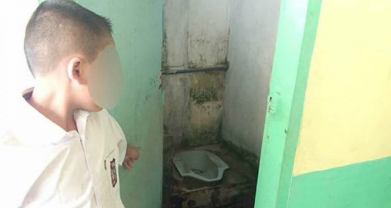 Indonesian Student Forced to Lick Dirty Toilet 12 Times Because He Forgot His Homework