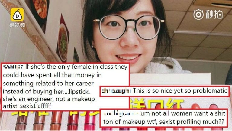 Student Engineers Who Gave Only Woman in The Class Lipstick for Women’s Day Blasted for Alleged Sexism