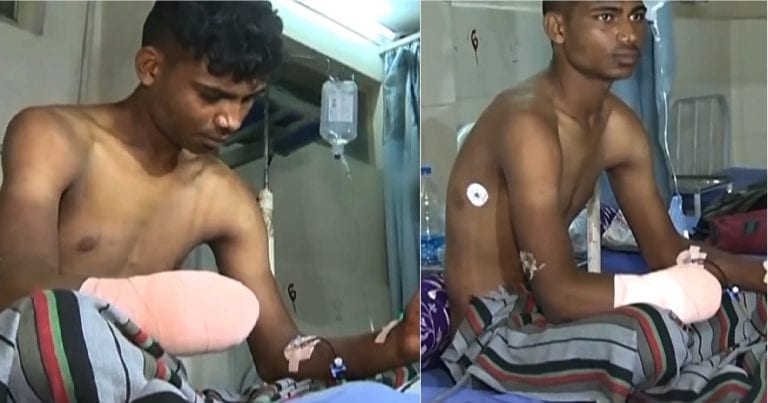 Indian Dad Cuts Off Son’s Hand Because He Watched Too Much Porn