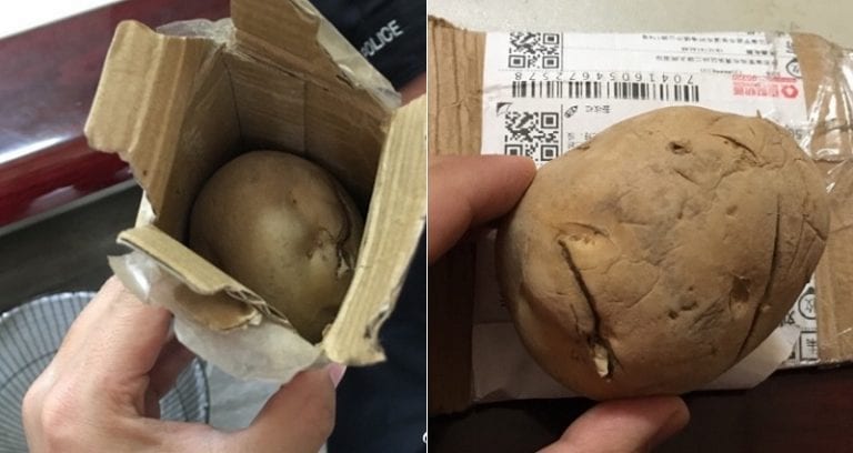 Man Orders a Razor off Chinese App, Gets a Potato in a Box