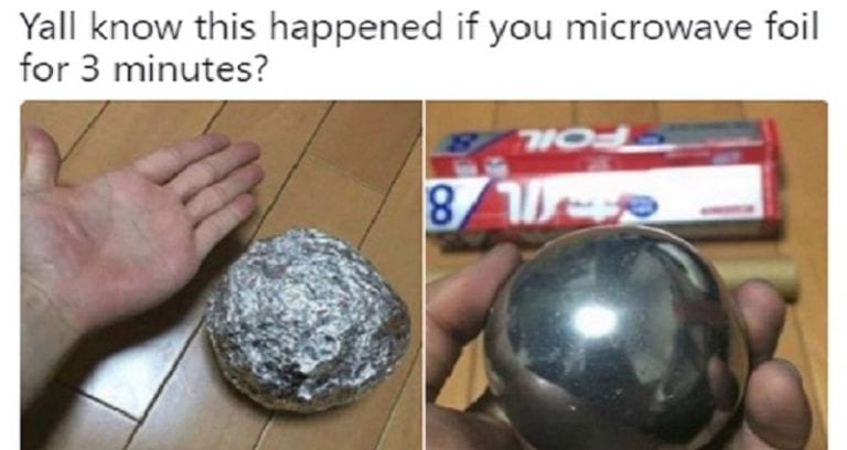 For the Love of God, Please Don’t Put an Aluminum Ball in the Microwave