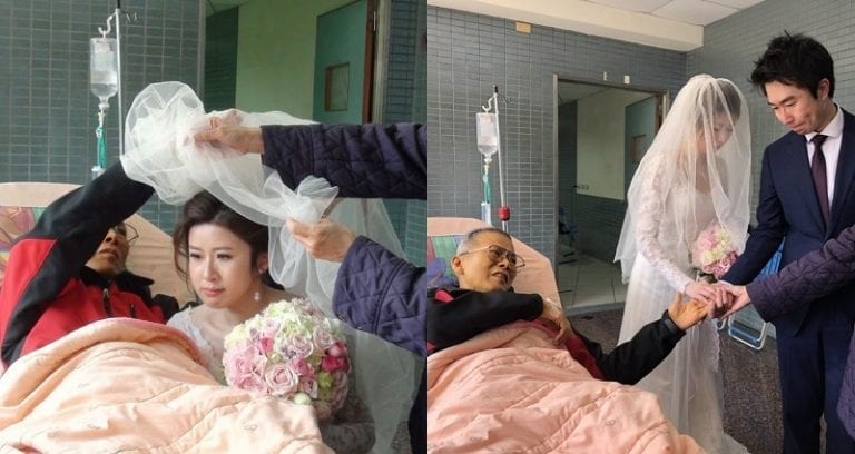 Dying Father Musters Enough Strength to Honor His Daughter on Her Wedding Day