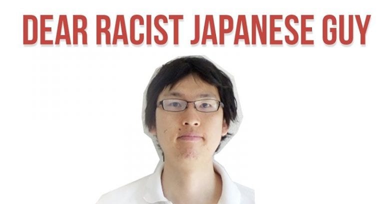 This Japanese Douchebag Has No Business Talking About Race In America