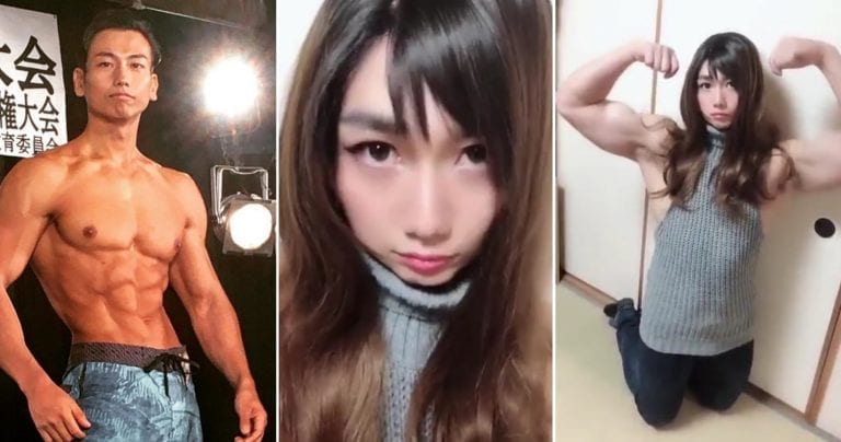 Japanese Bodybuilder Shocks Followers in Viral Transformation