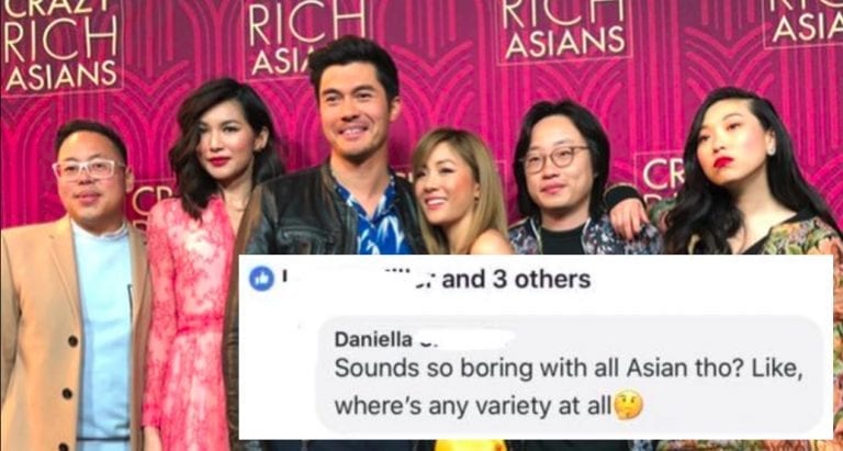 Facebook Comment Saying All-Asian Cast in ‘Crazy Rich Asians’ is Boring and Racist Goes Viral
