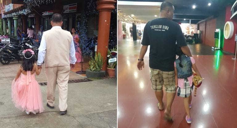 Filipina Mom Secretly Takes Pictures of Husband and Daughter Holding Hands For Years