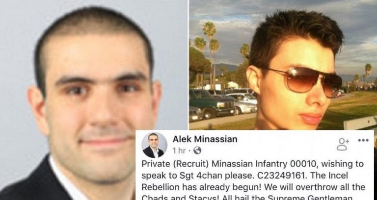 Toronto Van Attacker Alek Minassian ‘Idolizes’ Santa Barbara Shooter Elliot Rodger