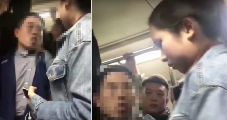 Woman Epically Puts Man in His Place After He Grabs Her on the Subway