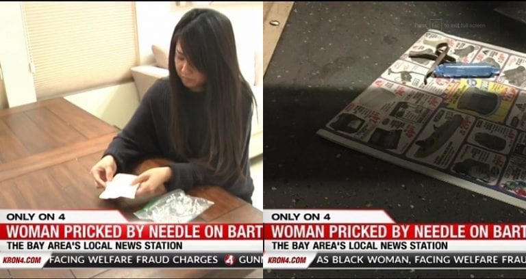Horrifying: Woman Gets Pierced by Unknown Needle While Riding SF BART