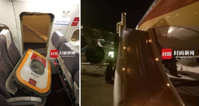 Chinese Plane Passenger Opens Emergency Door Because He ‘Wanted Fresh Air’