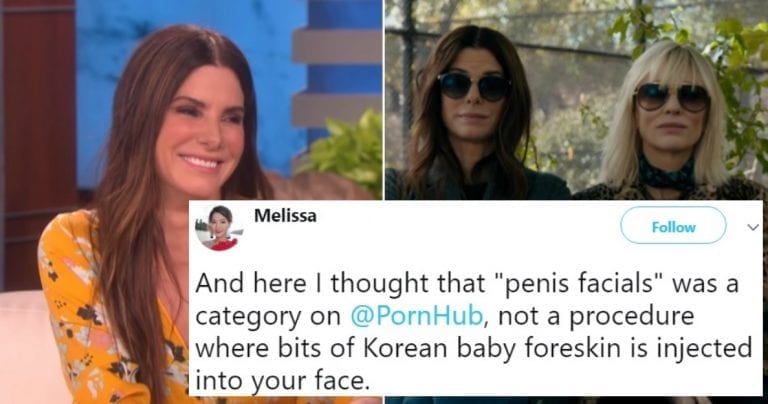 Sandra Bullock and Cate Blanchett’s $650 ‘Penis Facials’ Come From Korean Baby Foreskins