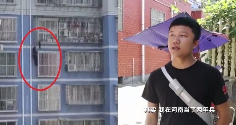 Military Veteran Scales Building to Save Boy Dangling from Fifth Floor Window Grate