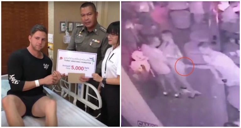Man Pinches Woman’s Butt in Thailand, Her Boyfriend Responds With a Knife