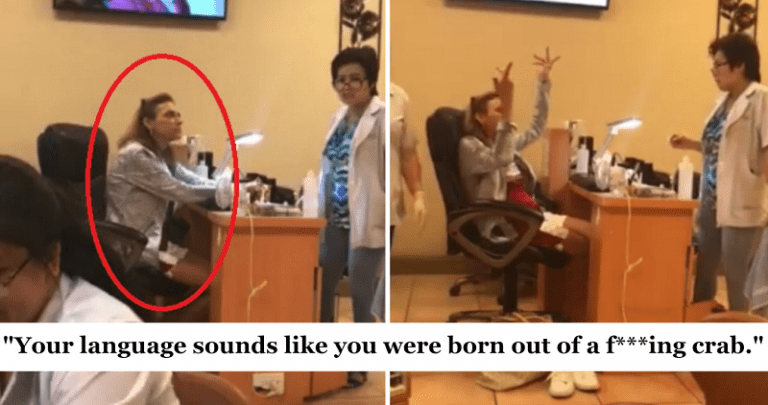 Florida Woman Caught on Video Abusing Nail Salon Worker Because Her ‘Language Sounds Nasty’