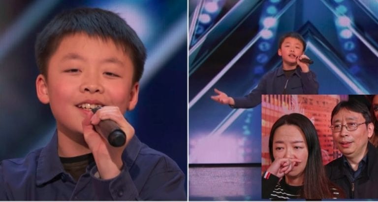 13-Year-Old Boy Stuns ‘America’s Got Talent’ With Insanely Powerful Vocals