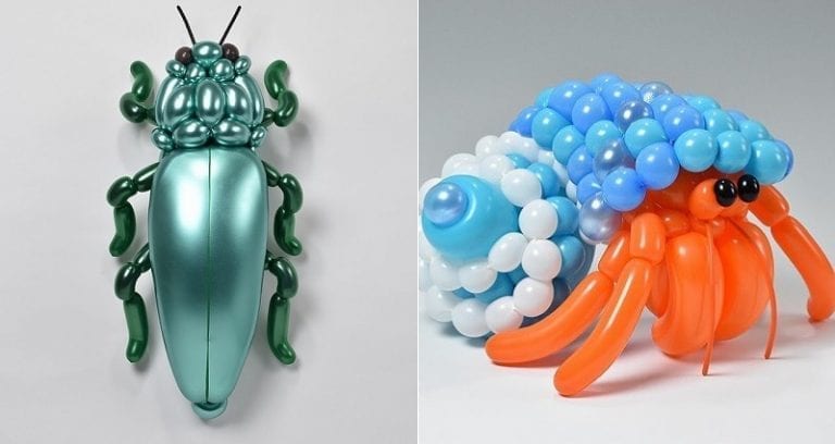 Japanese Artist Hands Down Has the Most Epic Balloon Art in the World