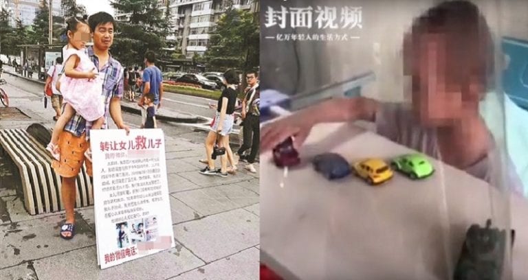 Dad in China Tries to Sell Daughter For Money to Save Son with Cancer
