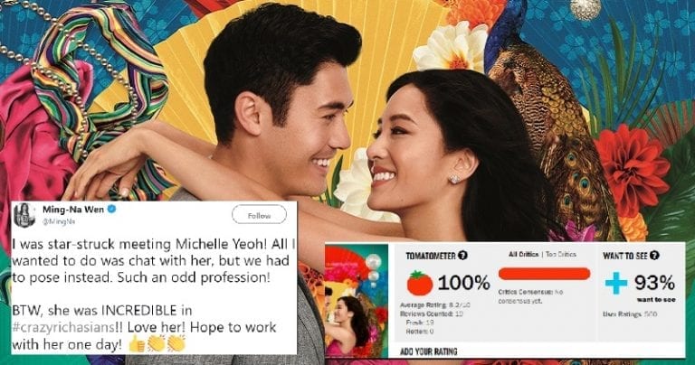 ‘Crazy Rich Asians’ is Crushing it With 100% on Rotten Tomatoes