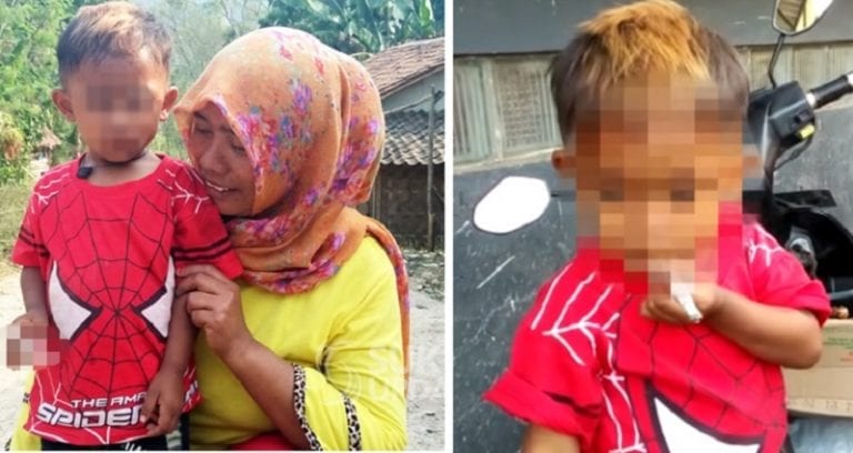 Indonesian Toddler Smokes 40 Cigarettes a Day and His Parents Can’t Say No to Him
