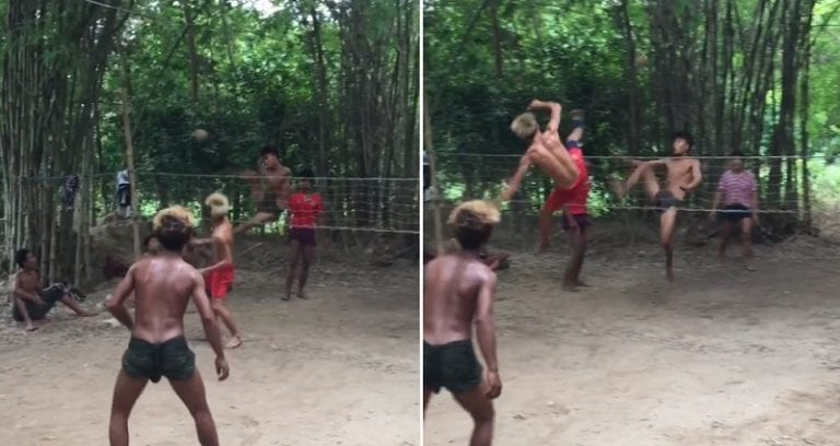 Insane Burmese Game Called Sepak Takraw Is Soccer and Volleyball Put Together