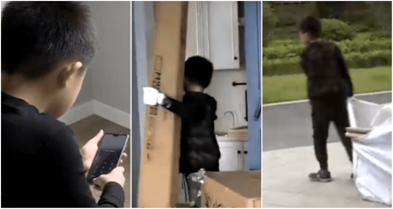 Boy in China Forced to Collect Recycling After Stealing $290 From His Grandma