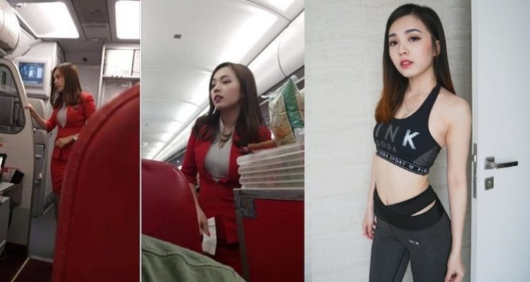 Malaysian Flight Attendant Goes Viral After Passenger Posts Creep Photos Online