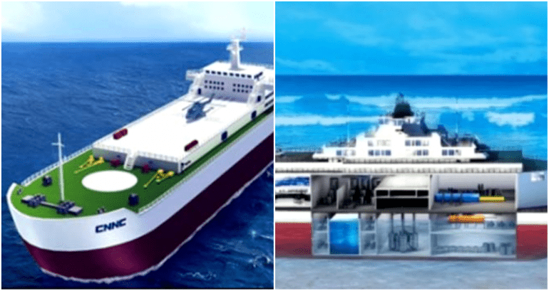 China Just Built Its First Floating Nuclear Power Plant