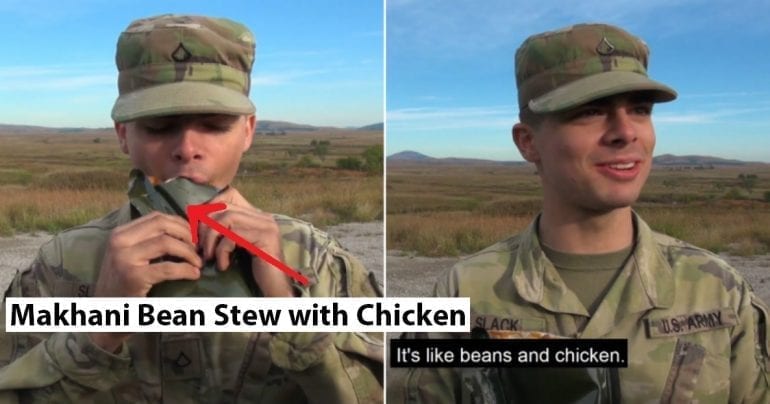 Watch US Soldiers Try Food Rations Served in the Singapore Armed Forces