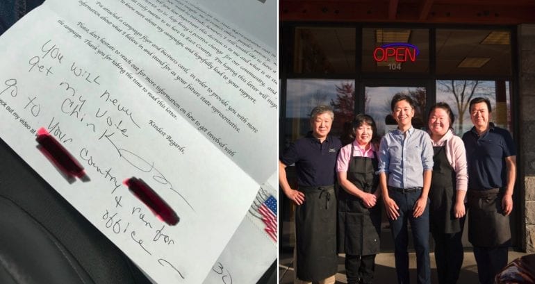 Oregon State Rep Candidate Called a ‘Chink’ in Racist Note