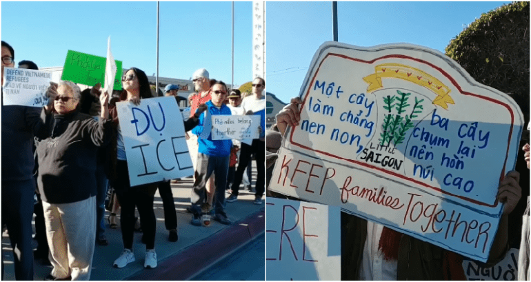 OC Vietnamese Americans Rally to Fight Against Trump’s Deportation of War Refugees