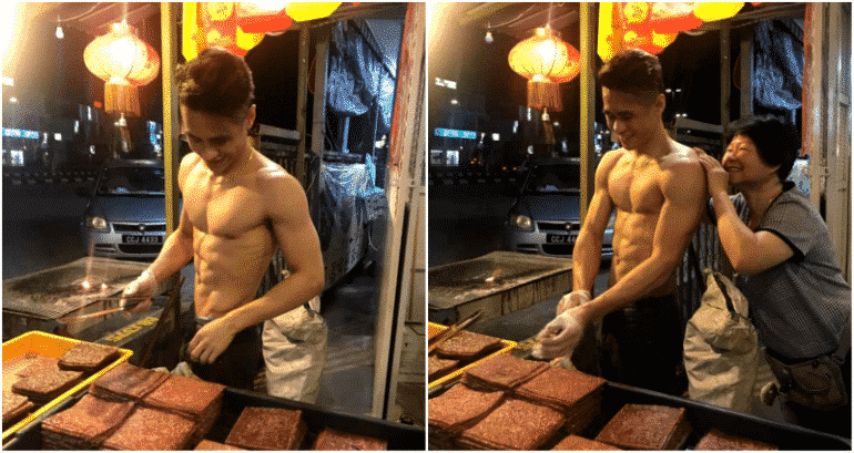 Malaysian Jerky Stand Explodes in Business After Seller Posts Thirst Pics