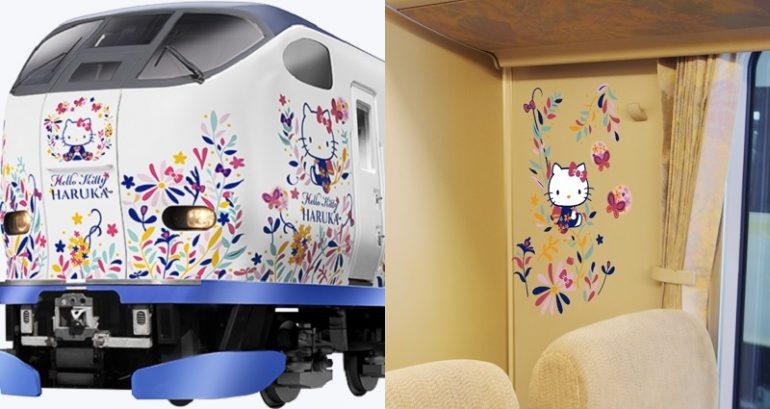 Japan is Getting Another Hello Kitty Bullet Train That Will Run from Kansai Airport to Kyoto