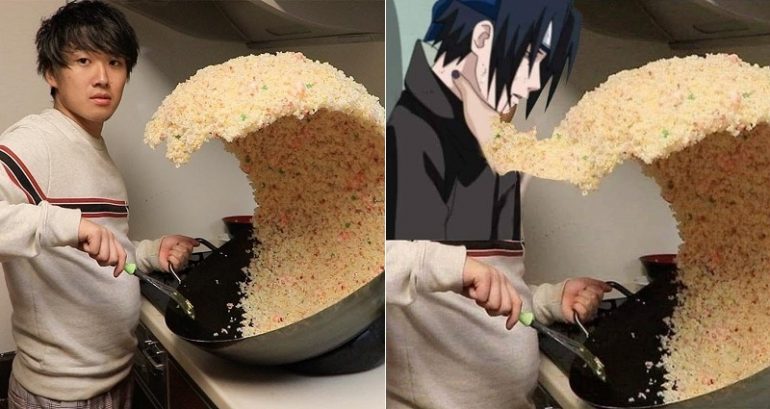 YouTuber’s Epic Rice Wave Sparks Photoshop Meme Battle on Twitter