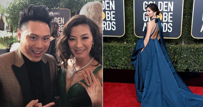 Here’s What the ‘Crazy Rich Asians’ Wore to the Golden Globes