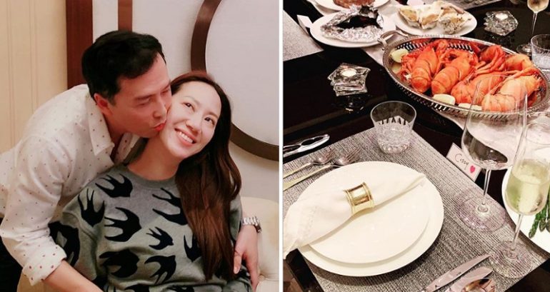Donnie Yen Spent Weeks Secretly Preparing an Epic Valentine’s Day Dinner for His Wife